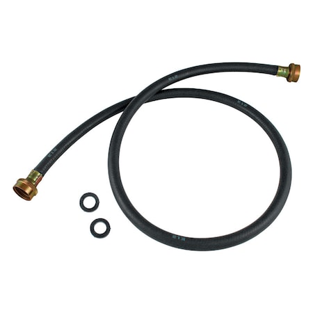 Plumb Pak Plumb Pak 3/4 in. FHT X 3/4 in. D FHT 5 ft. Rubber Washing Machine Hose PP850-7